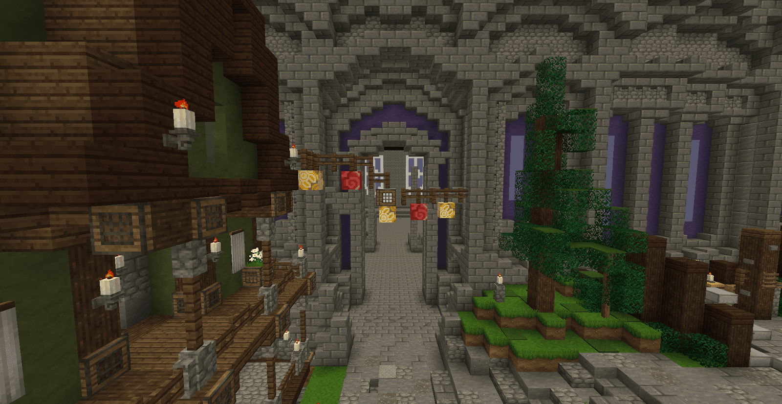 Castle entrance