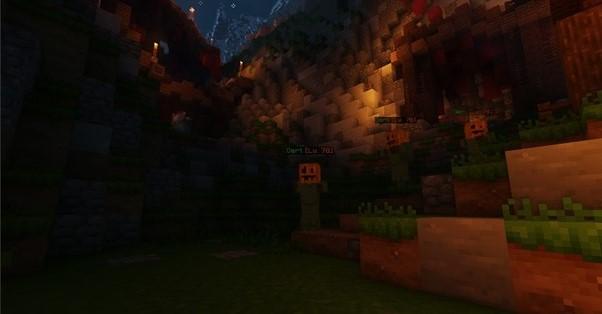 Gert camp at night with shaders