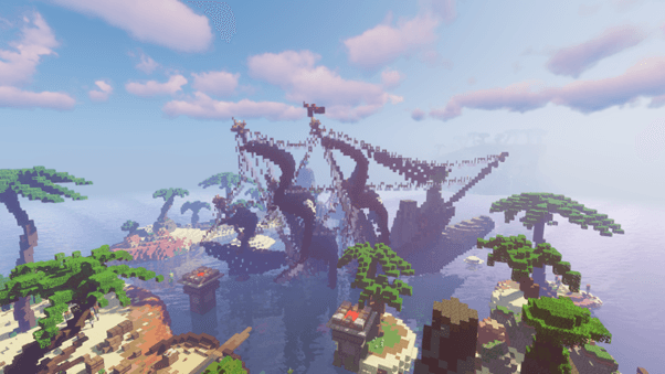 Galleon's Graveyard with shaders