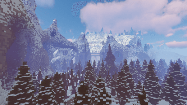 Nesaak Forest with shaders